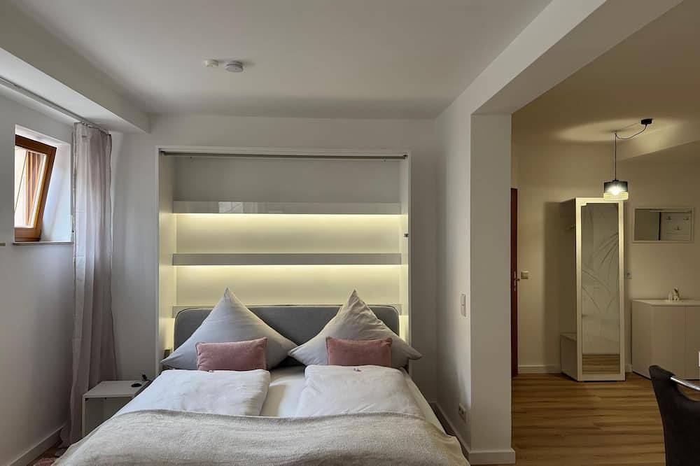 Ganze Wohnung, Exklusiv kompakt: Smart-Apartment mit Outdoor-Flair in Bad Mergentheim, Hohenlohe