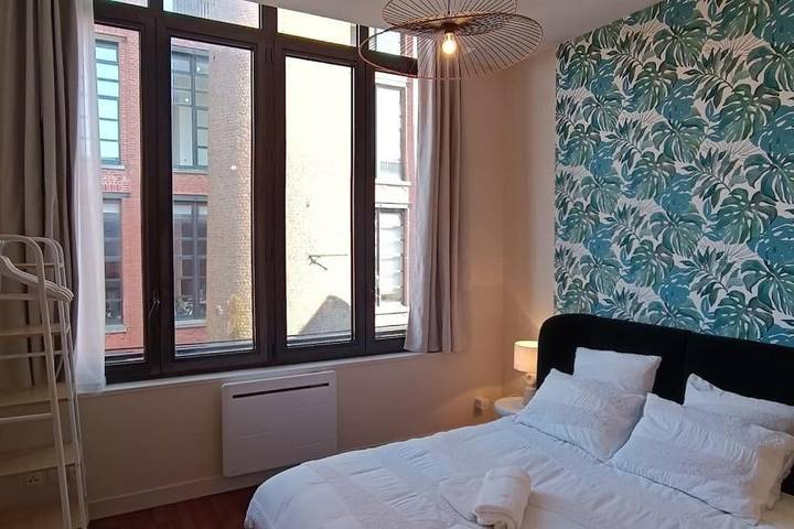 Gîte pour 4 personnes, avec jacuzzi, animaux acceptés à Tourcoing - 3