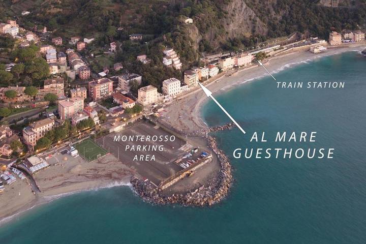 BnB für 2 Personen, mit Ausblick in Cinque Terre