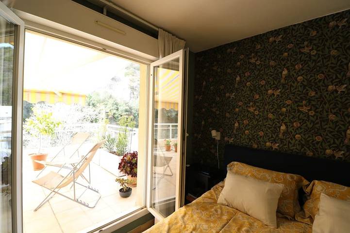 Apartamento entero, Lovely apartment with AC and a large terrace - pool in the residence. in Niza, Costa mediterránea (Francia)