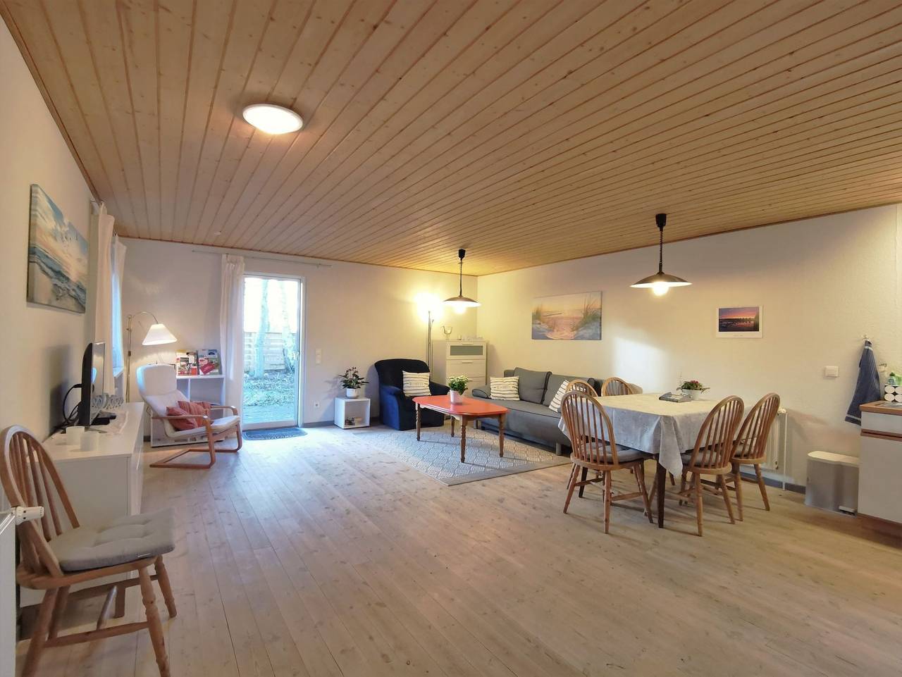 Eggert: Gemütliches Holzhaus mit skandinavischem Flair - Ferienhaus Eggert in Lindewitt, Eider-Treene-Sorge