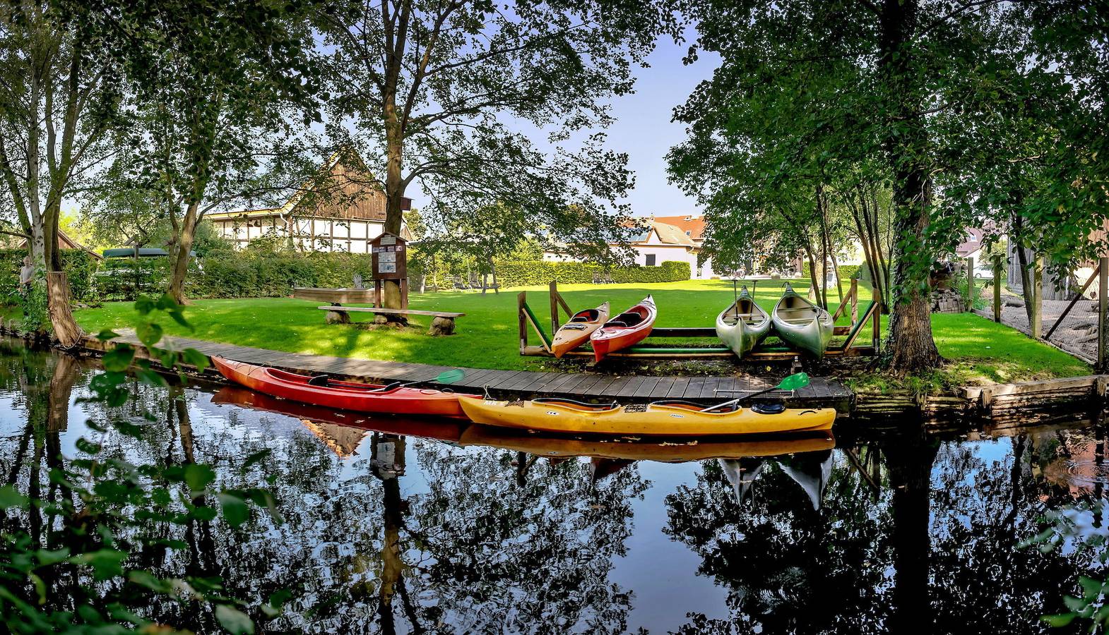 Cały apartament wypoczynkowy, Ferienapparements"Am Spreewaldfliess" in Schlepzig, Powiat Dahme-Spreewald