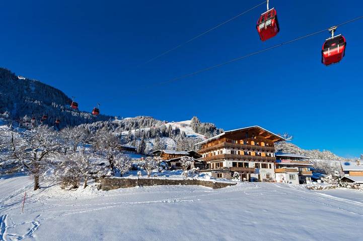 BnB für 2 Personen, mit Balkon und Garten sowie Ausblick und Sauna in Kitzbuhel