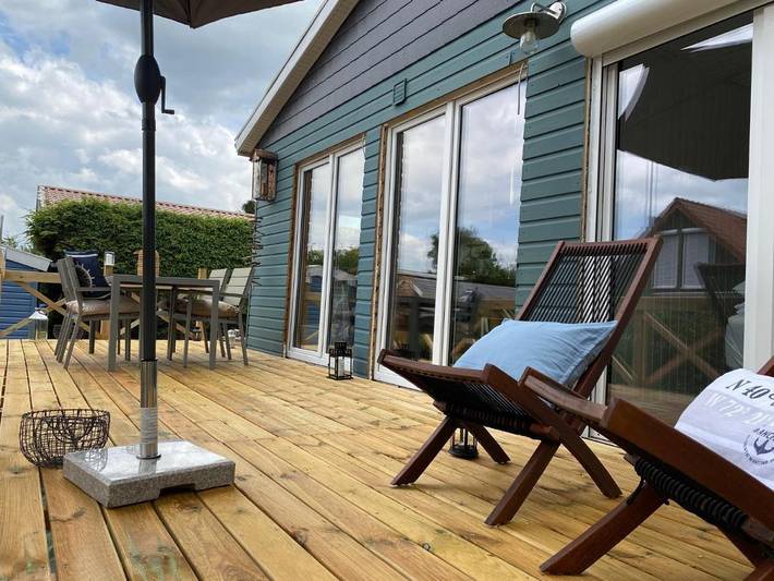 Ferienhaus für 4 Personen, mit Balkon und Terrasse sowie Garten und Seeblick in Landkreis Aurich - 4