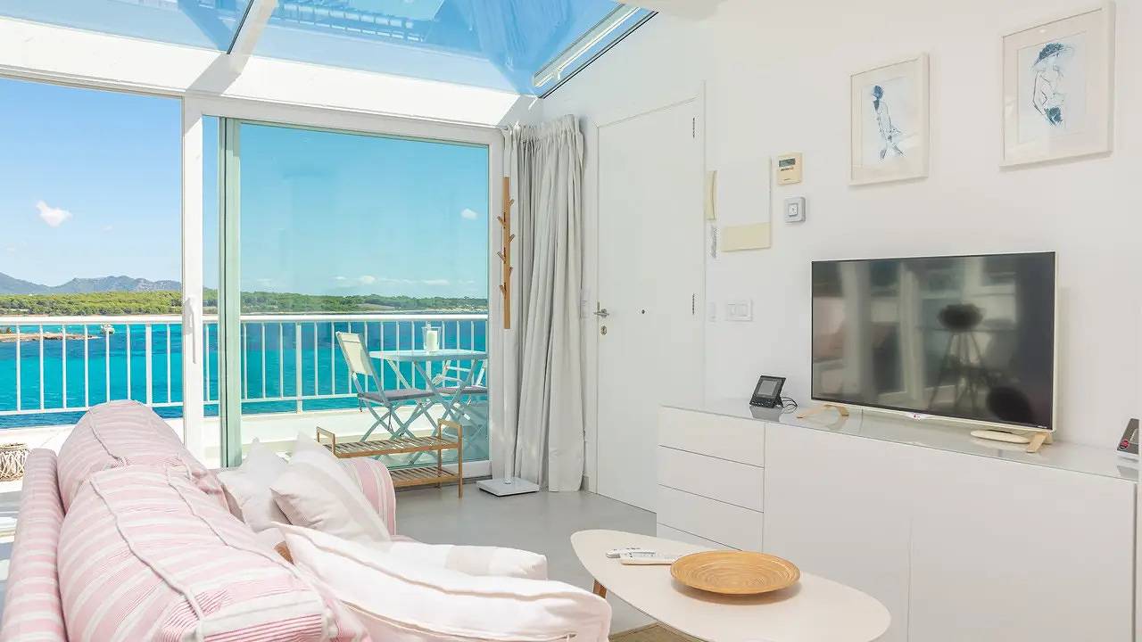 Appartement de vacances entier, Appartement de vacances pour 3 personnes in S'illot Cala Morlanda, Manacor
