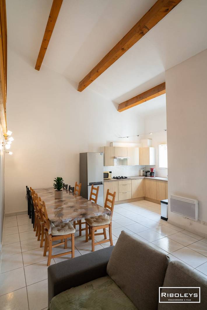Chalet para 8 personas con jardín in Vias Plage, Vias