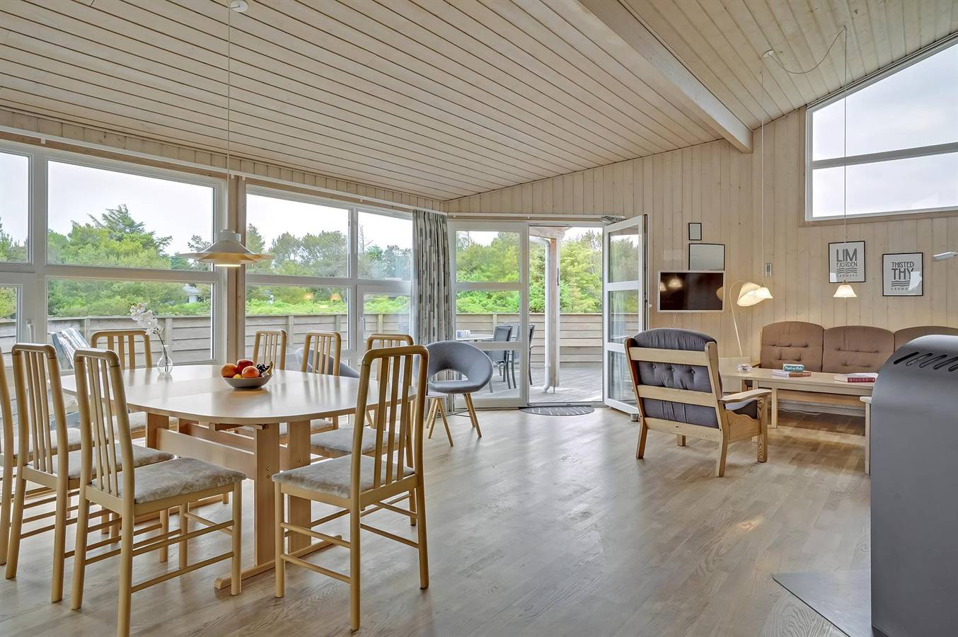 Beautiful home in Thisted w/ Sauna, Wifi and 3 Bedrooms in Klitmøller, Thy Nationalpark