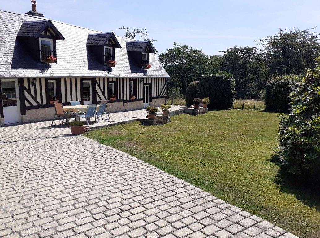 Charmante maison normande, proche Honfleur au calme à la campagne in Ablon, Région de Lisieux