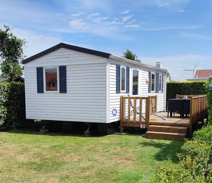 Ferienhaus für 5 Personen, mit Terrasse und Garten sowie Pool und Ausblick
