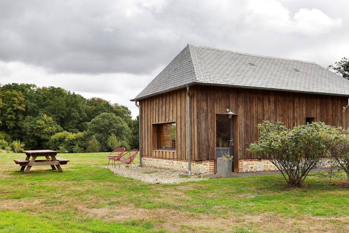 Gîte pour 4 personnes, avec Jardin