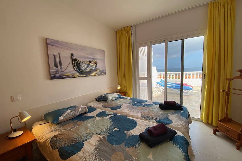 Gepflegter Bungalow nur 3 Gehminuten vom weißen Sandstrand, Meerblick in Costa Calma, Pájara