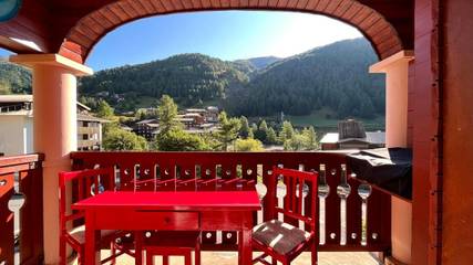 Gîte pour 5 personnes, avec balcon et vue, animaux acceptés dans La Foux d'Allos