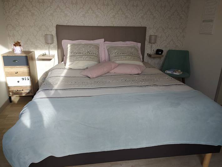 Chambre d’hôte pour 2 personnes, avec terrasse à Gréville-Hague