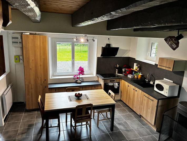 Location de vacances pour 6 personnes, avec jardin et vue, adapté aux familles à Le Gouray
