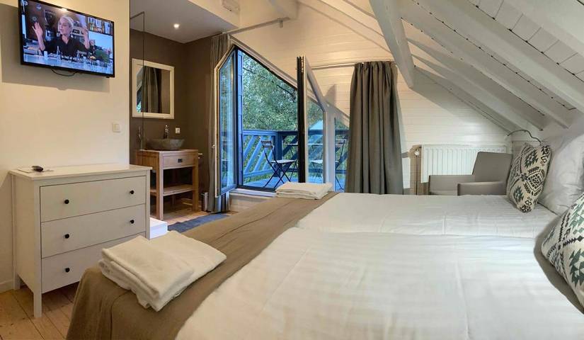 Chambre d’hôte pour 2 personnes, avec vue ainsi que sauna et jardin à Waimes - 4
