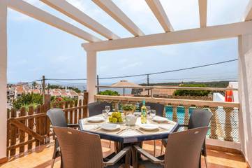 Villa in Cala en Porter, Alaior Municipality für 6 