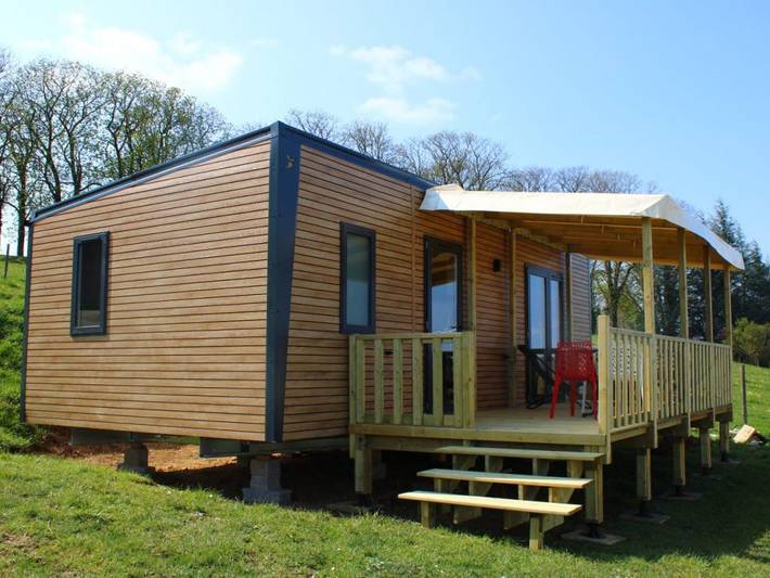 Mobil home pour 4 personnes, avec piscine, animaux acceptés à Le Grand-Serre - 2