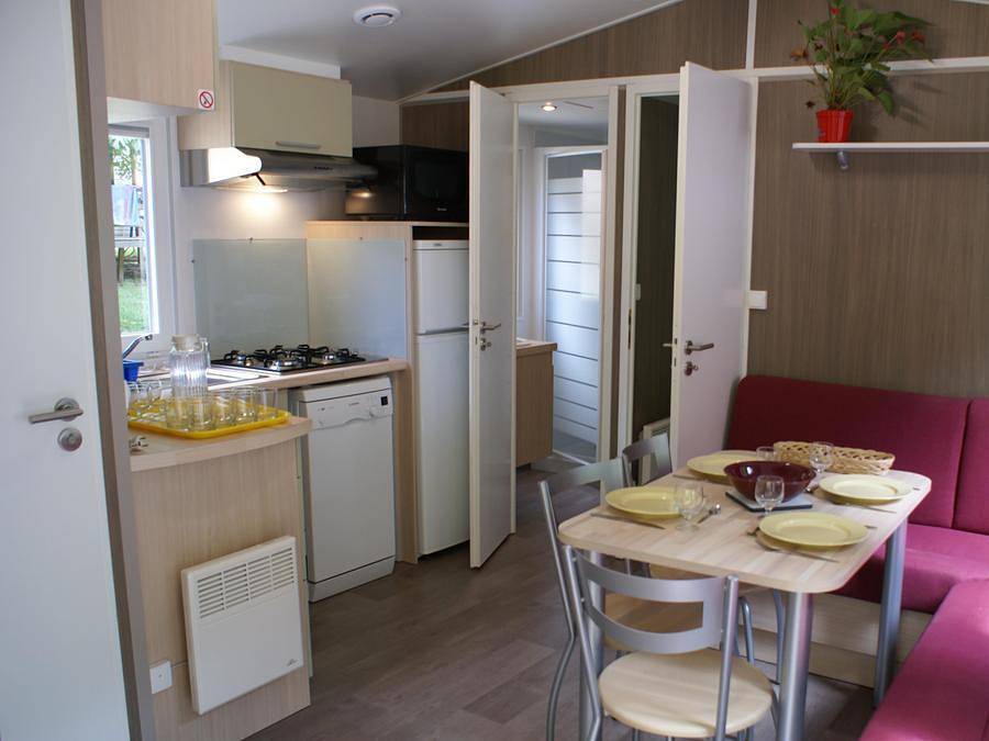 Camping Le Capelan - Mobile home 4 persons - Louisiana' Oakley-Oceania-Pacific (2 rooms) in Meyrueis, Cévennes