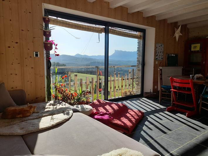 Gîte pour 7 personnes, avec jardin et terrasse