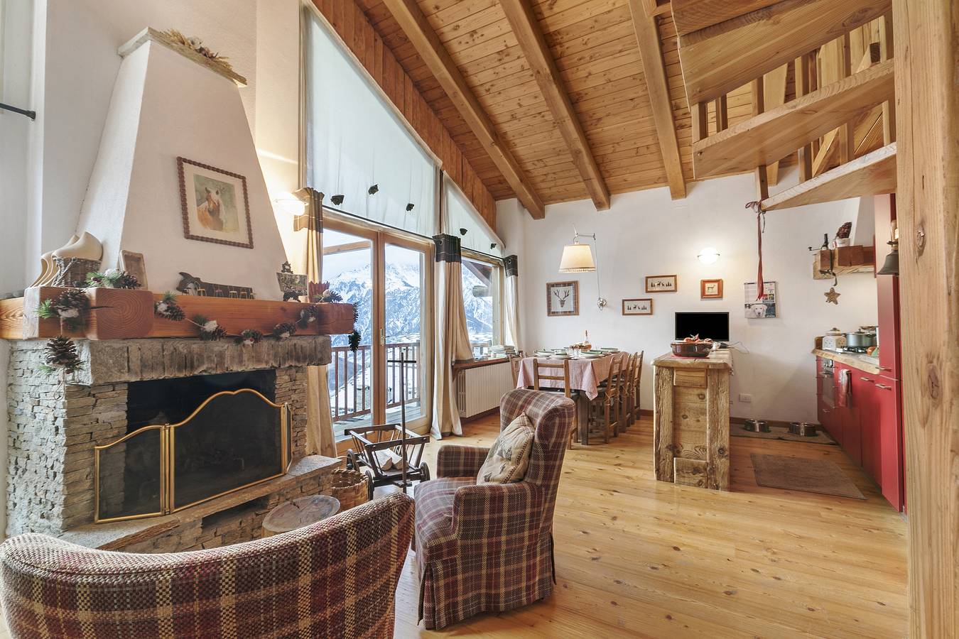 Gleise Lodge apartment in Bardonnèche, Province de Turin