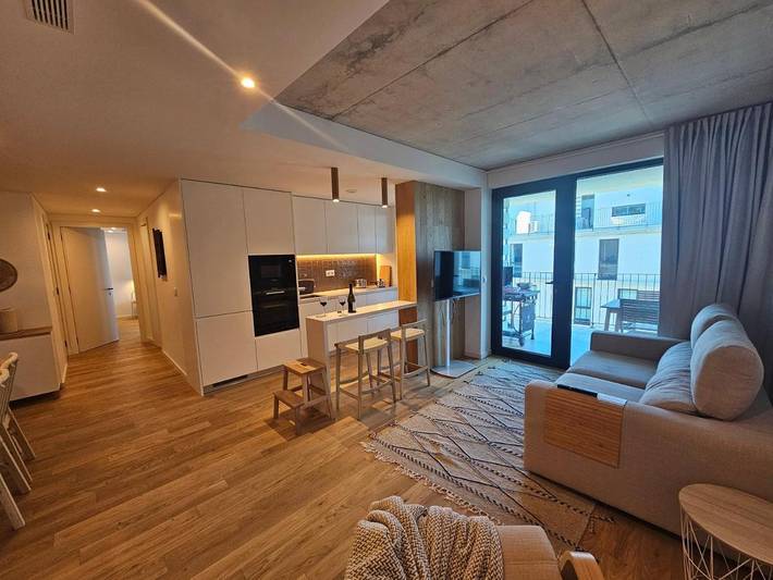 Apartamento de férias para 4 pessoas, com varanda em Praia da Barra