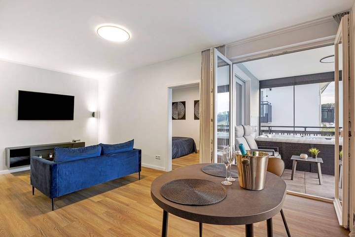 Ferienwohnung für 2 Personen, mit Whirlpool und Sauna sowie Balkon im Teutoburger Wald - 4