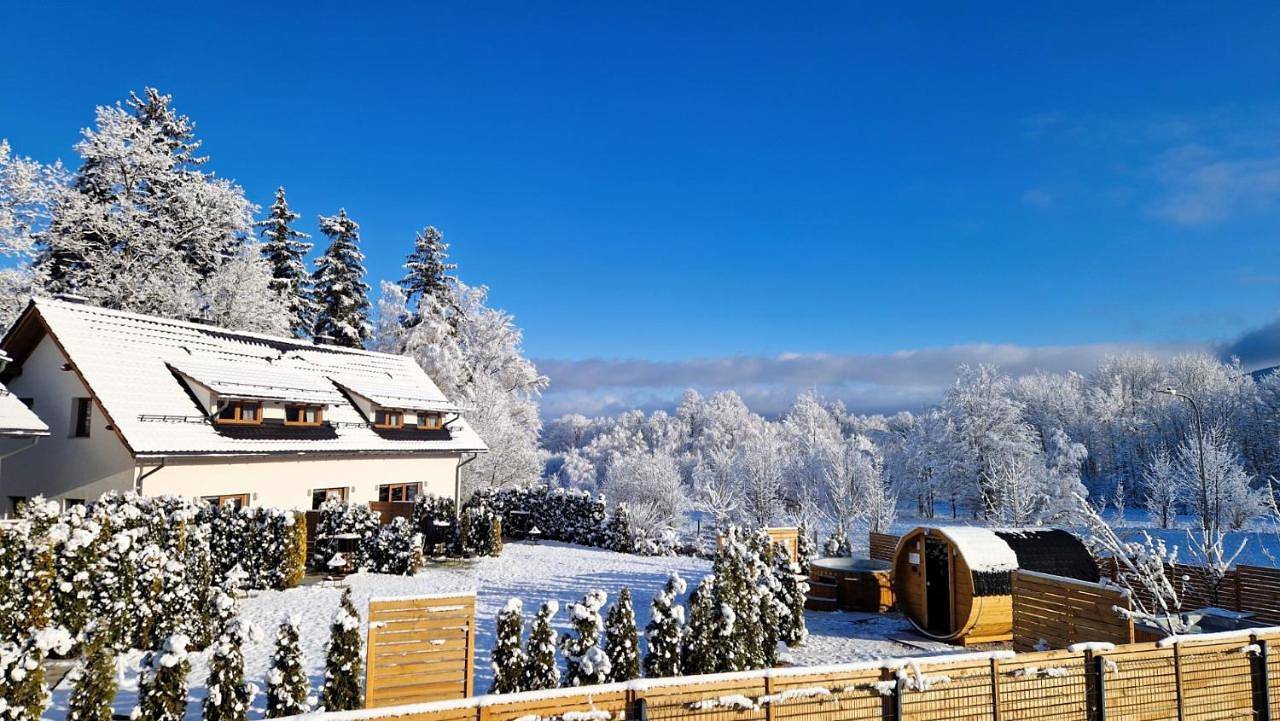 Widokowo - Domki z widokiem na Śnieżkę z Jacuzzi i Sauną in Karpacz, Sudeten (Polen)