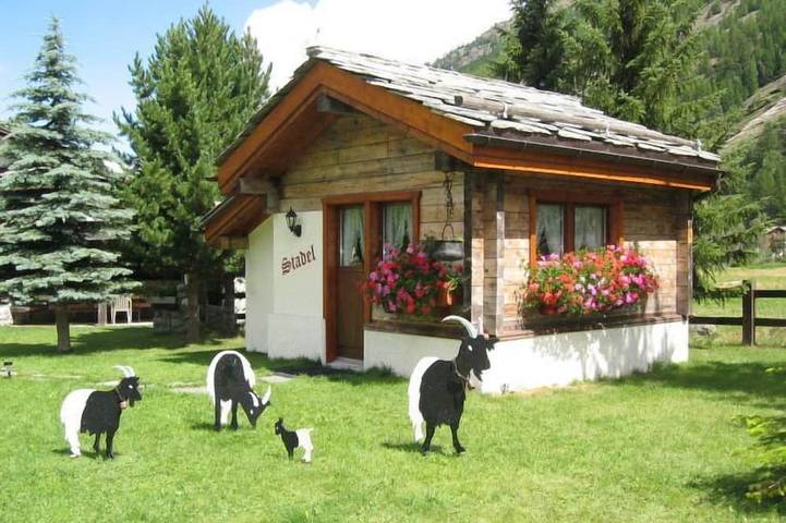 Ferienhaus für 2 Personen, mit Garten, mit Haustier in Saas-Grund