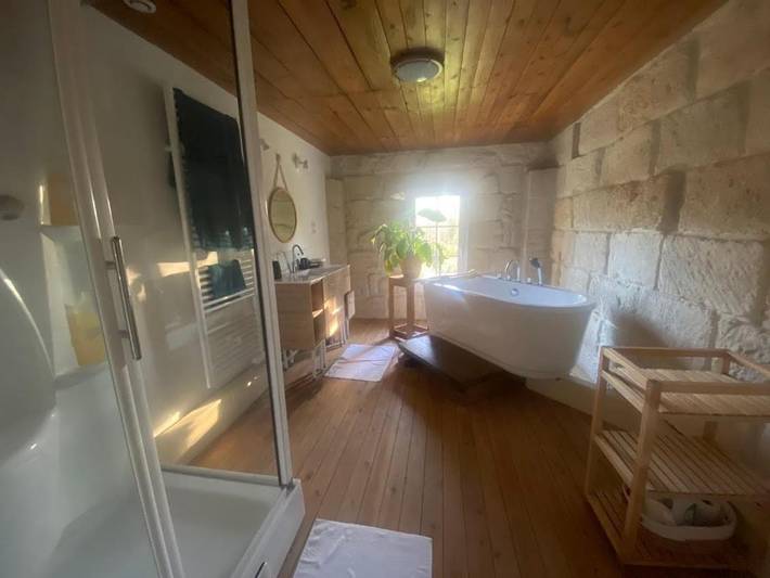 Chambre d’hôte pour 6 personnes, avec vue et jardin en Gironde - 4