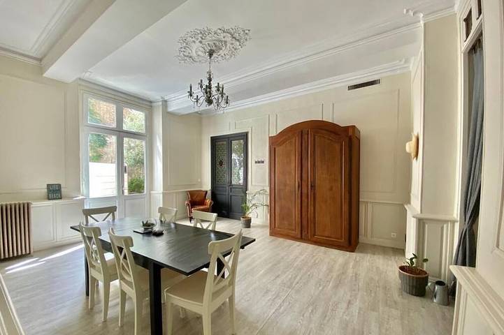Appartement de vacances pour 8 personnes, avec terrasse et jardin