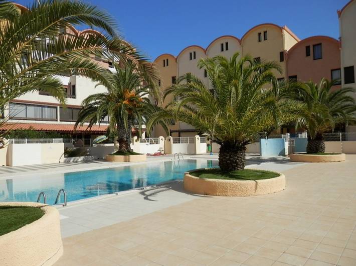 Appartement de vacances pour 6 personnes, avec Terrasse et Piscine