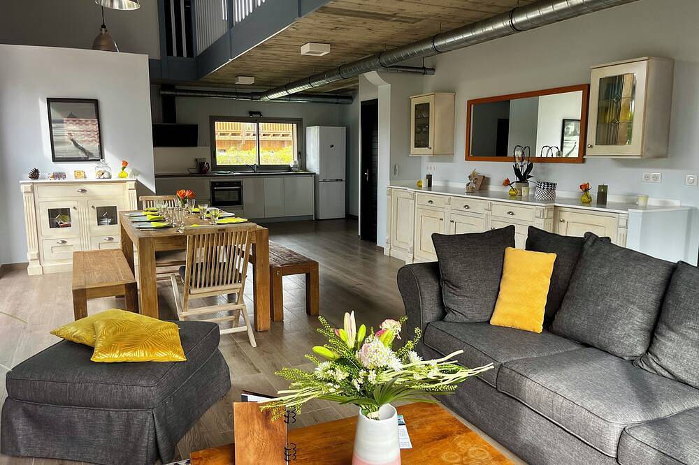 Villa les Cormorans for 11 people 150 metres from the beach in Contis, Saint-Julien-en-Born