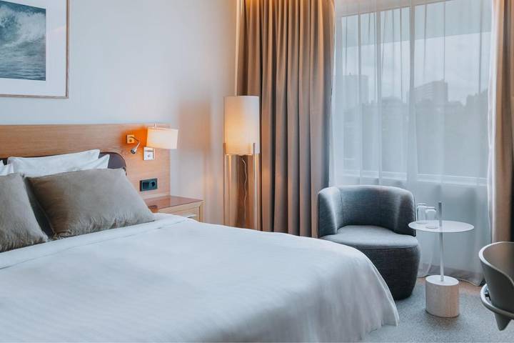 Hotell för 2 Personer, med Terass och Bastu i Kungsholmen