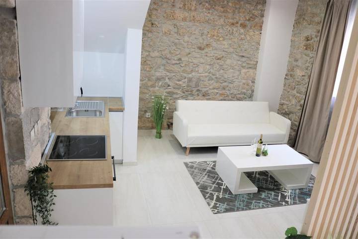 Apartament wakacyjny dla 2 osób, z balkon i widok, zwierzęta dozwolone w Baška Voda