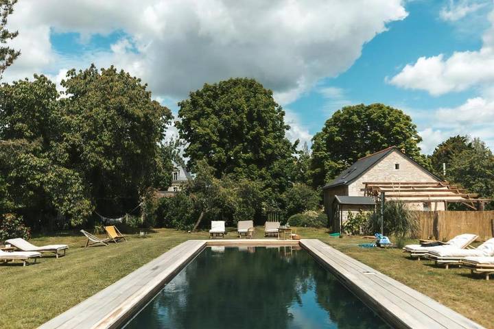 Location de vacances pour 6 personnes, avec Piscine dans Saulgé-l'Hôpital