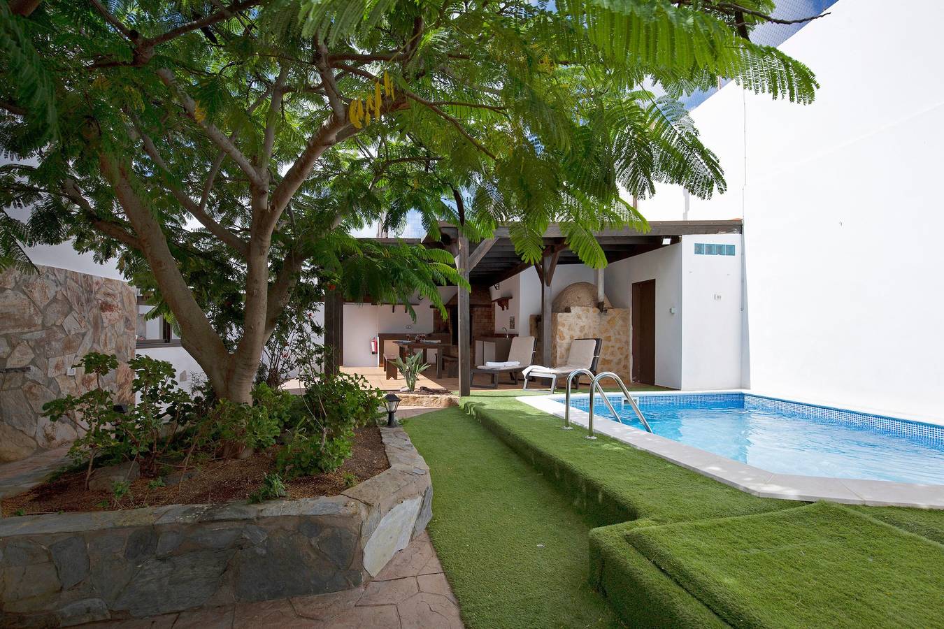 Casa de férias "Villa Antonia" com piscina, Wi-Fi, terraços e jardim in Betancuria, Fuerteventura