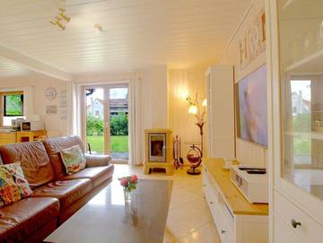 Ferienhaus für 6 Personen, mit Garten und Terrasse sowie Sauna, mit Haustier in Dorum