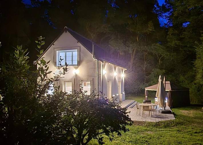 Location de vacances pour 2 personnes, avec sauna ainsi que jacuzzi et jardin à Villandry - 4