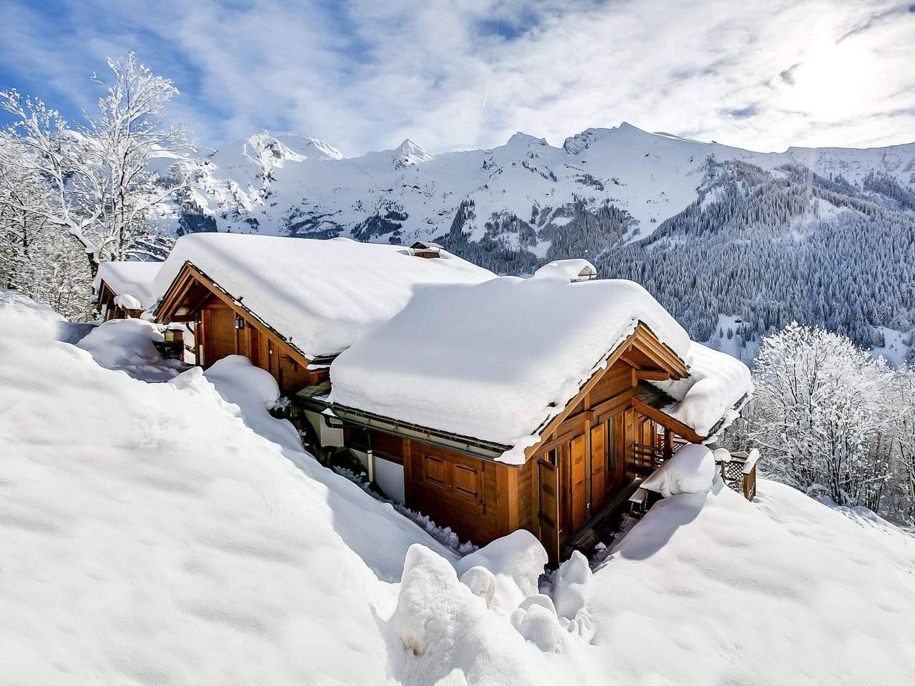 Chalet pour 12 Personnes dans La Clusaz, Région d'Annecy