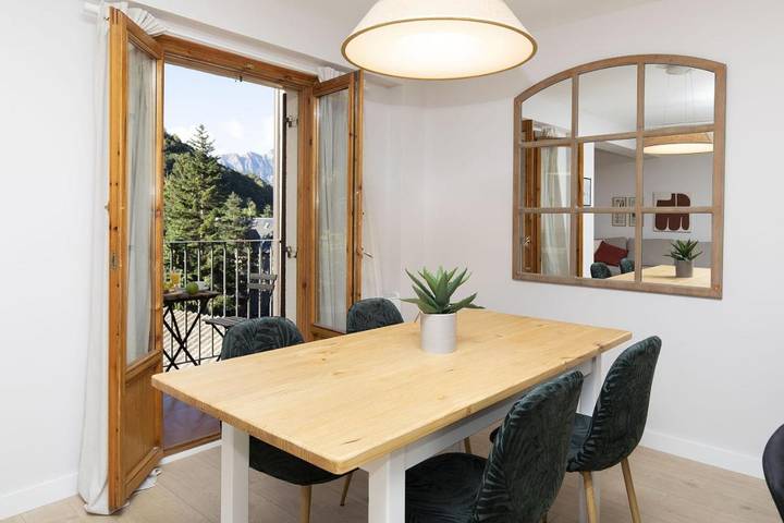 Apartamento para 5 personas, con vistas y balcón en Panticosa