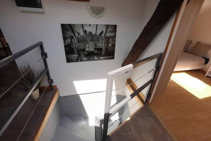 Ganze Wohnung, Charming rooftop cocoon in Vizille in Vizille, Isère