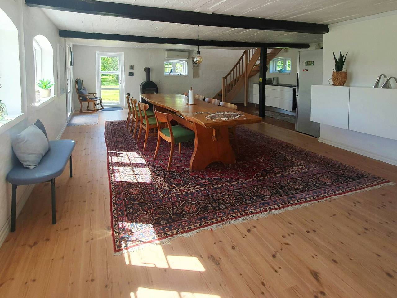 Umgewandeltes Torfwerk von 1950 mit eigenem Wald und See in Hadsund, Himmerland