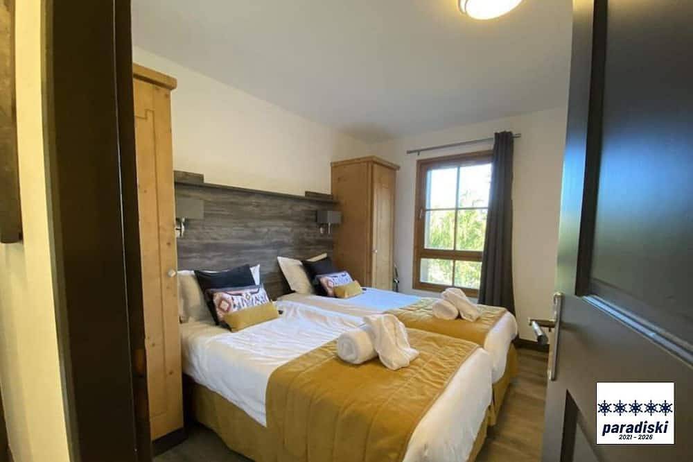 Geheel appartement, Stylish ski-in ski-out 3 bed apartment, sleeps 6 in Arc 1950 in Arc 1950, Bourg-Saint-Maurice