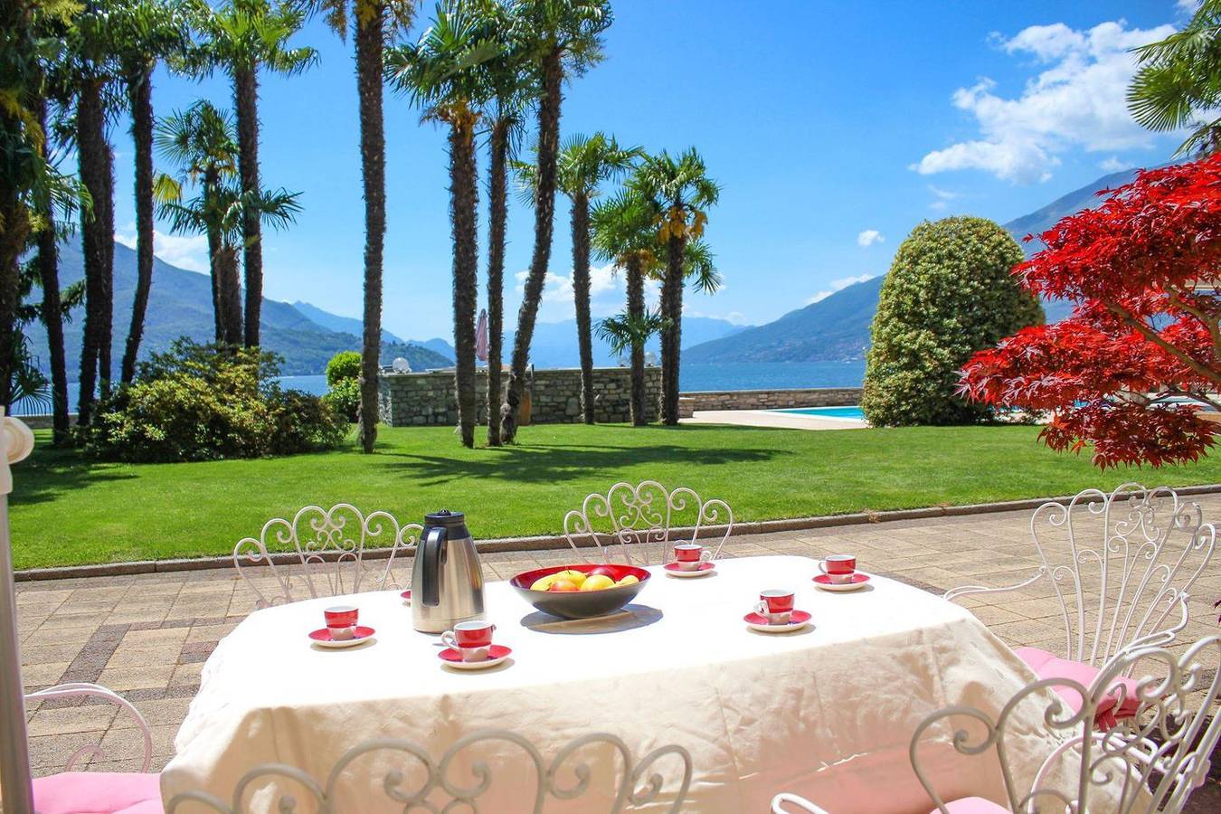 Geheel appartement, Vakantieappartement voor 6 personen met zwembad in Domaso, Comomeer