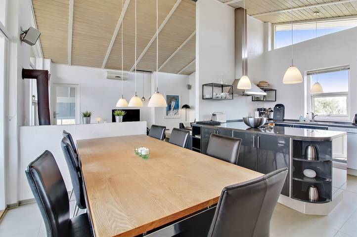 Ferienhaus mit Meerblick für 10 Personen, mit Terrasse und Whirlpool sowie Sauna, mit Haustier in Grønhøj Strand - 4