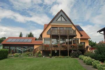 Ferienwohnung für 4 Personen, mit Garten und Pool am Beetzsee