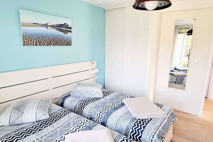 \"La petite rade Wimereux\", 4 **** cerca del mar, con jardín in Wimereux, Boulogne-sur-Mer region