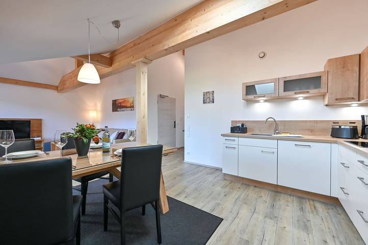 Ferienwohnung für 4 Personen, mit Sauna und Balkon sowie Ausblick in Schwangau - 3