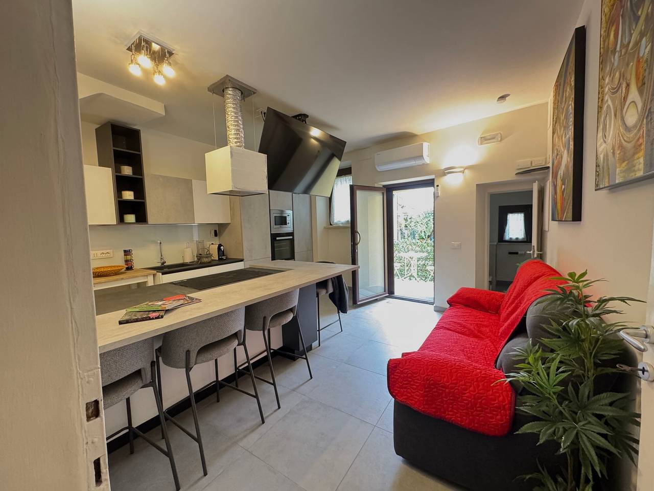 Appartamento intero, Appartamento 'Quintessenza a Lubriano con sauna' con Balcone, Wi-Fi e Aria Condizionata in Civita, Lubriano