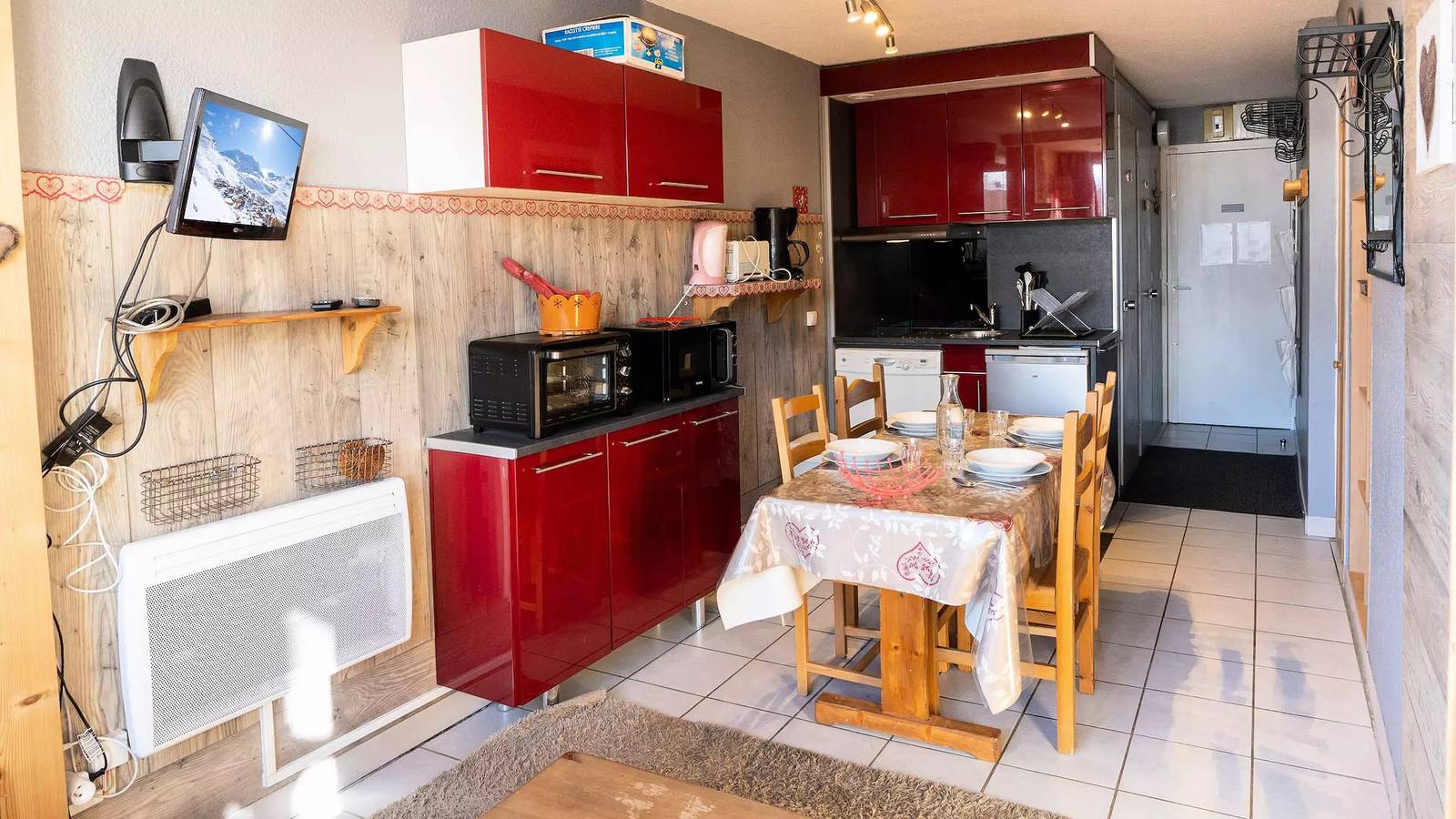 Ganze Wohnung, Arcelle 102 - Ferienwohnung Val Thorens - 4 Personen - 2 Silber Flocons in Val Thorens, Les Trois Vallées